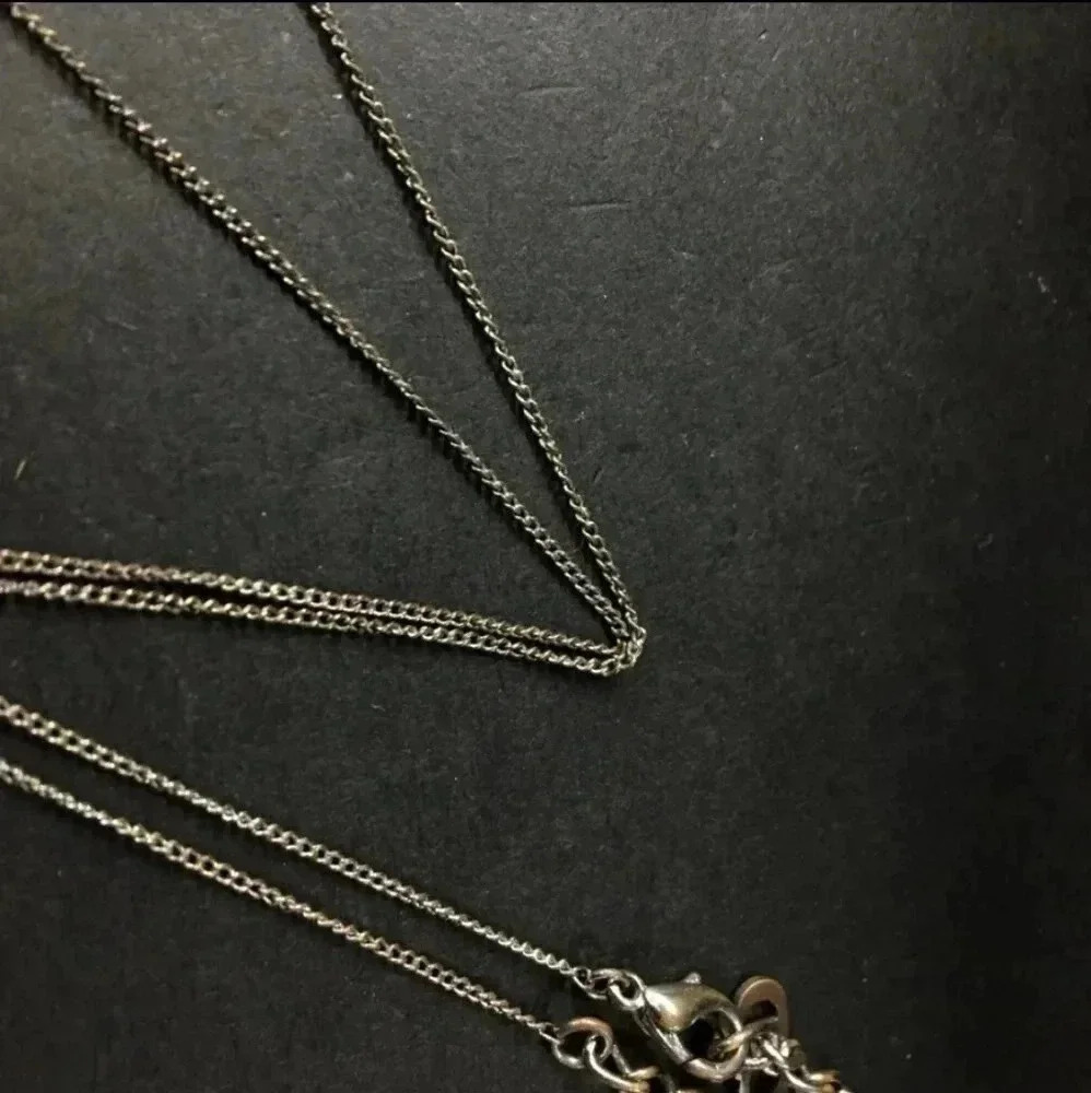 Christian Dior Trotter 2 Blue and Silver Necklace - Picture 5 of 7
